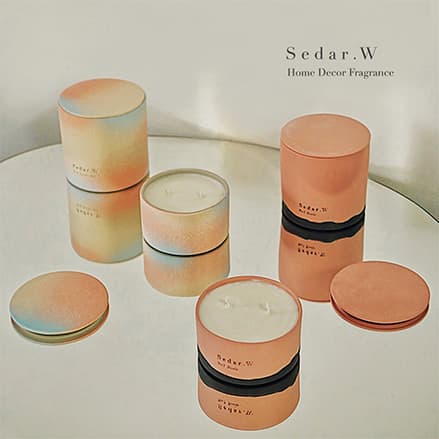 Sedar.W | The Scent No.06 : Vanilla Sky Soy Candle