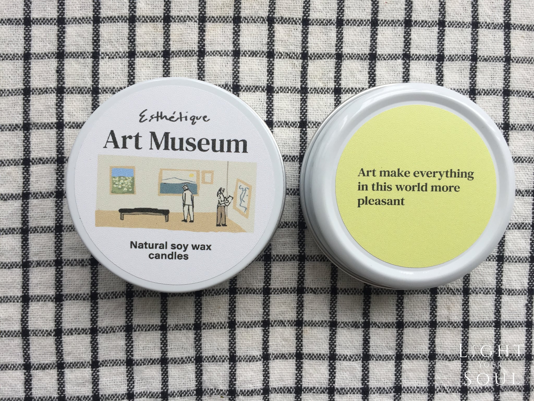 Esthetique Art Museum Soy Wax Candle  法式藝術館大豆香氛蠟燭