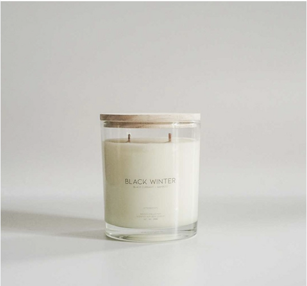 Black Winter Soy Candle 冬日暖意大豆蠟燭