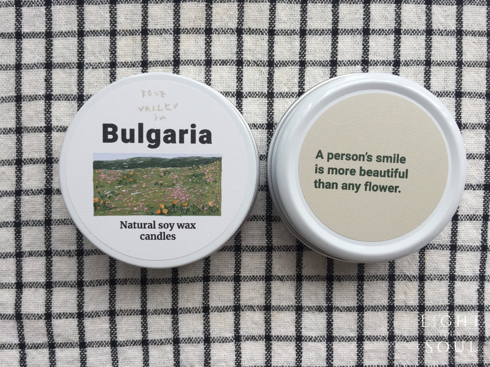 Rose Valley in Bulgaria Soy Wax Candle 保加利亞玫瑰谷大豆香氛蠟燭