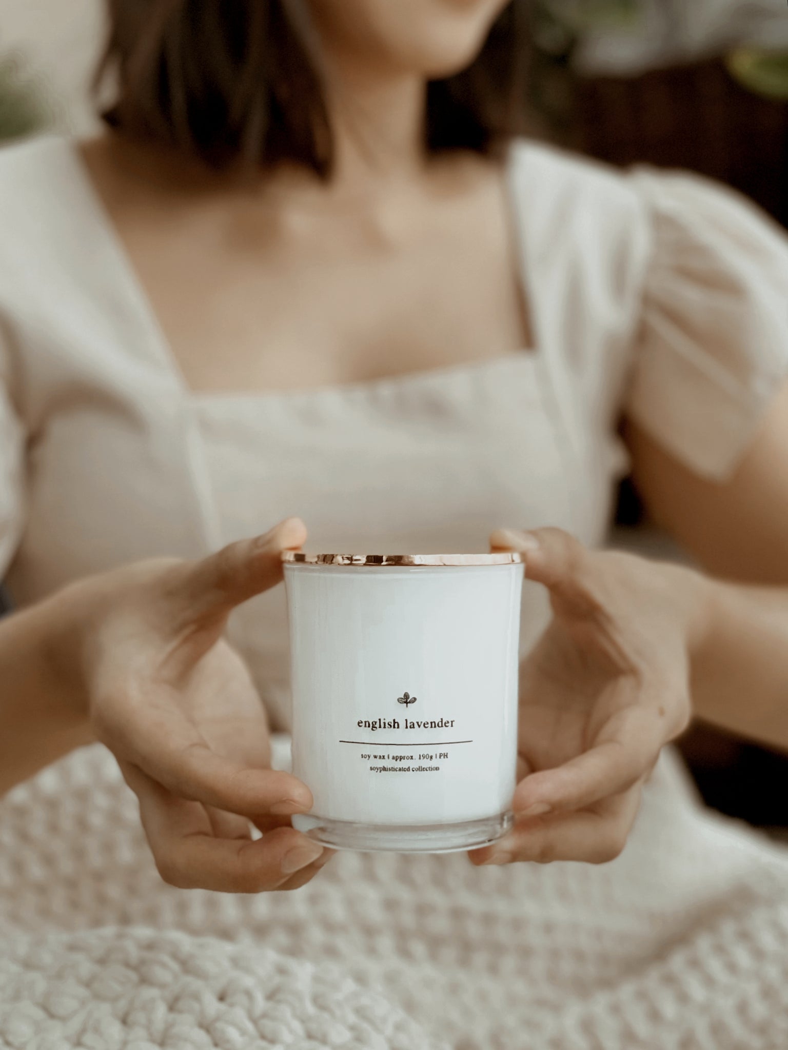 Signature Collection: English Lavender Soy Candle | 英國薰衣草香氛大豆蠟燭