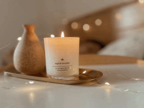 Signature Collection: English Lavender Soy Candle | 英國薰衣草香氛大豆蠟燭