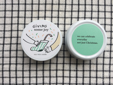 Giving Some Joy Soy Wax Candle 快樂泉源大豆香氛蠟燭