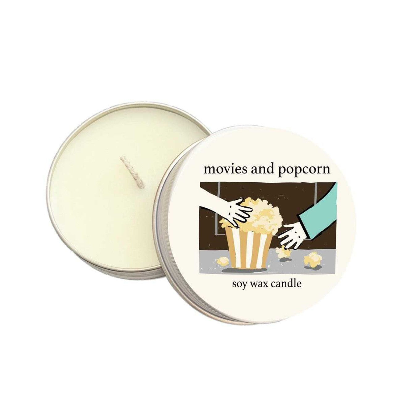 Movies & Popcorn Soy Wax Candle 電影焦糖爆谷大豆蠟燭