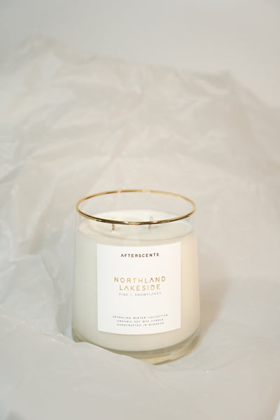 Northland Lakeside Soy Candle ❄️🌲 白色北島