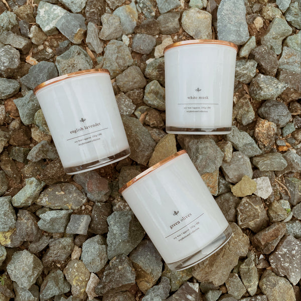 Signature Collection: White Musk Soy Candle | 白麝香大豆香氛蠟燭