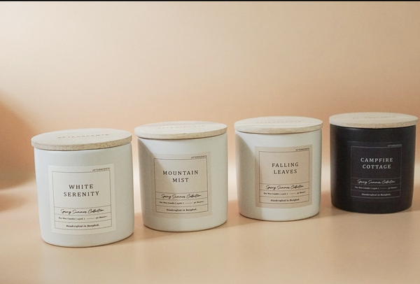 White Serenity Soy Candle 寧靜白花大豆蠟燭