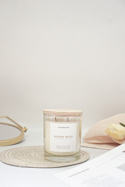 Wooden Beach Soy Candle