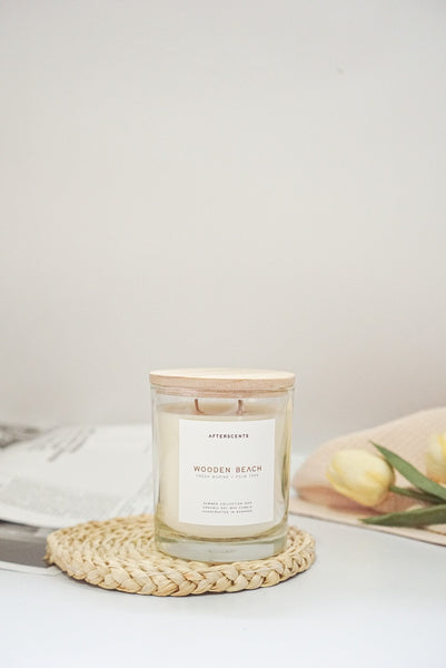 Wooden Beach Soy Candle