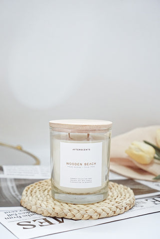Wooden Beach Soy Candle