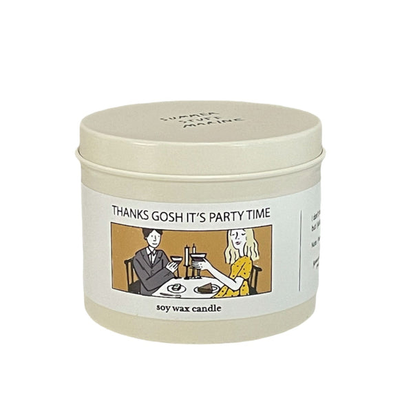 Thank gosh it’s party time Soy Wax Candle 派對時間大豆香氛蠟燭 (180G)