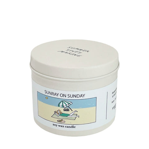 Sunray On Sunday Soy Wax Candle 周日陽光大豆香氛蠟燭 (180G)